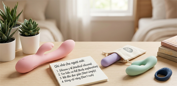 Đồ chơi tình dục là gì? Người mới nên bắt đầu từ đâu?