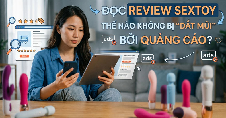 Đọc Review Sextoy Thế Nào Để Không Bị “Dắt Mũi” Bởi Quảng Cáo?