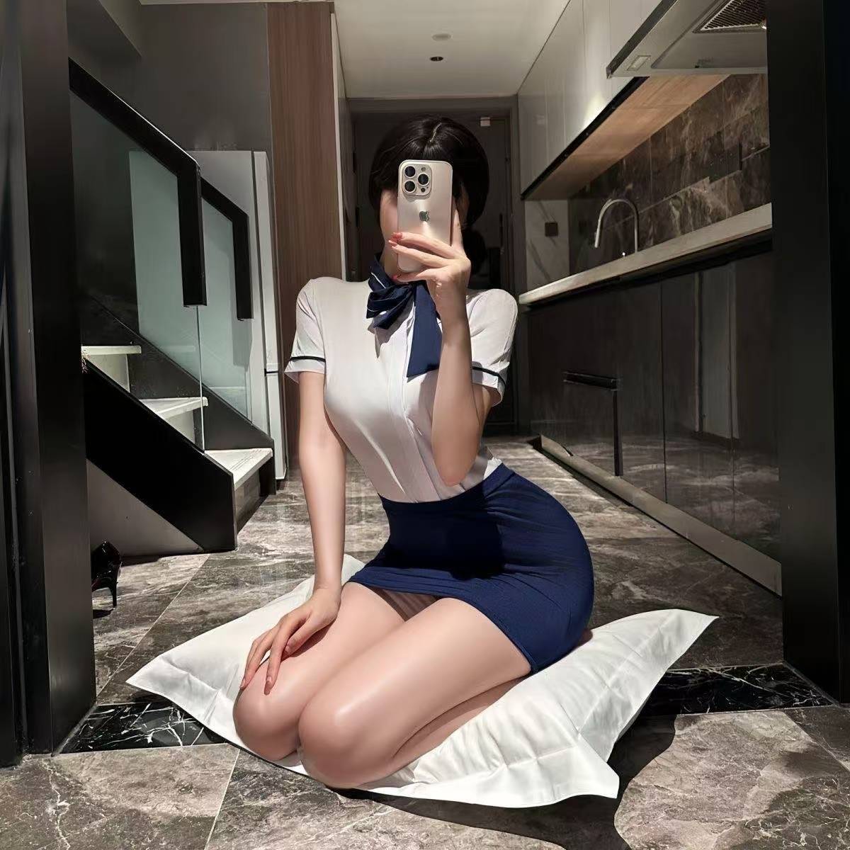 đồng phục cosplay tiếp viên 1