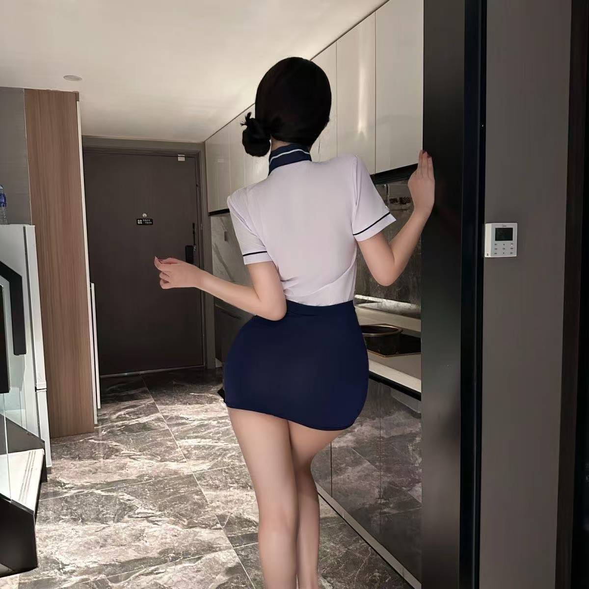 đồng phục cosplay tiếp viên 2