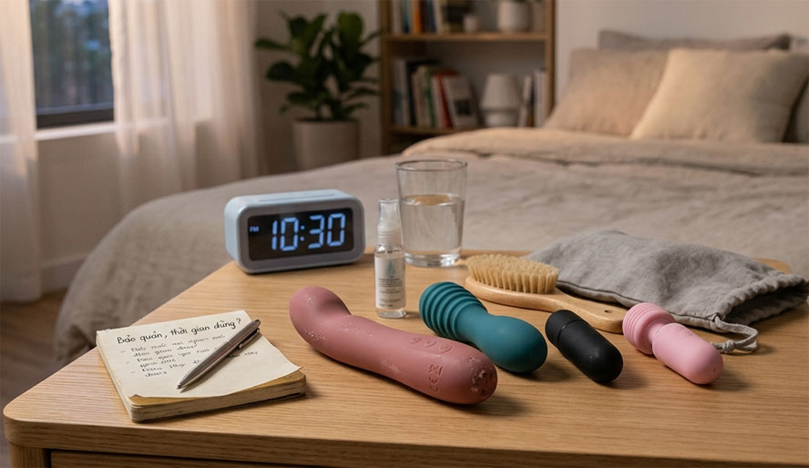 một chiếc sextoy dùng được bao lâu