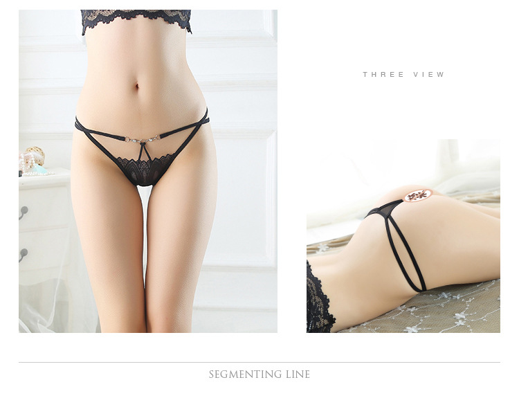 quần lót ren rỗng trong suốt 7