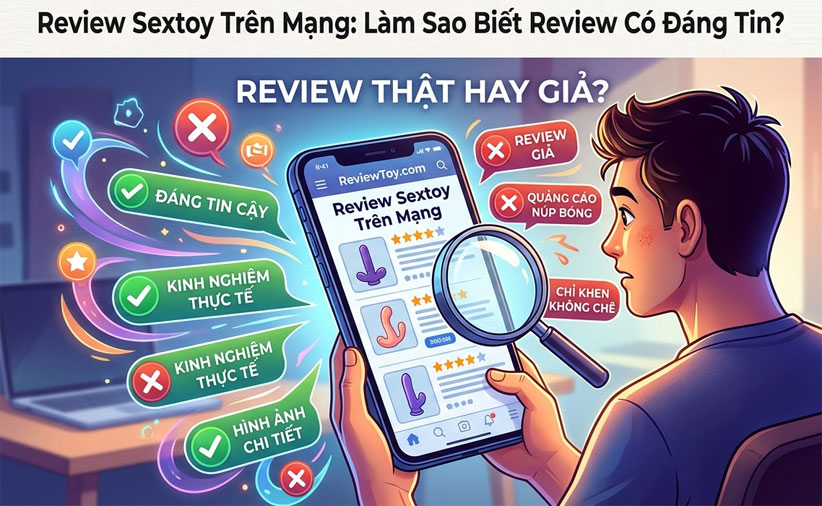 Review Sextoy Trên Mạng: Làm Sao Biết Review Có Đáng Tin?