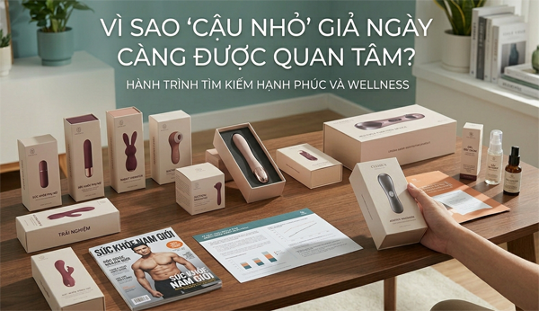 vì sao dương vật giả ngày càng được quan tâm