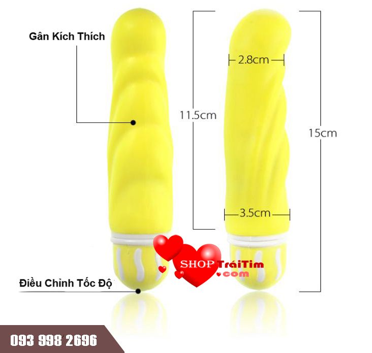 kích thước dụng cụ tình dục cho nữ yellow honey
