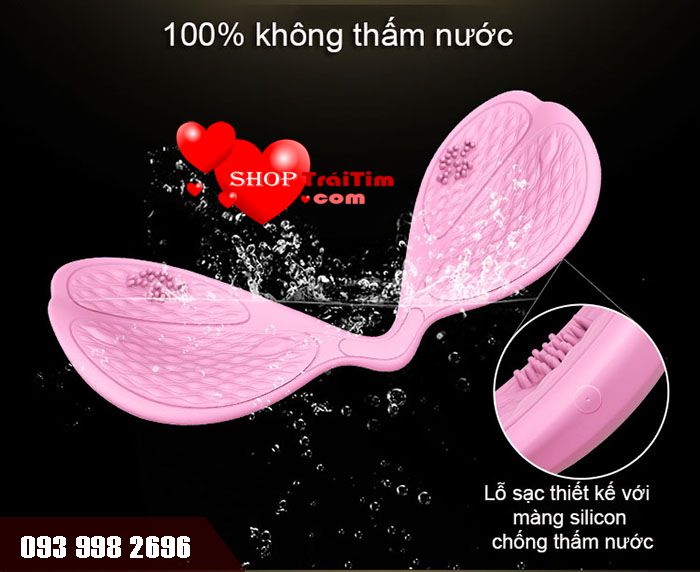 máy massage ngực Breast I-Smart Style chống thấm nước