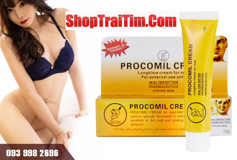gel kéo dài thời gian yêu procomil cream s1