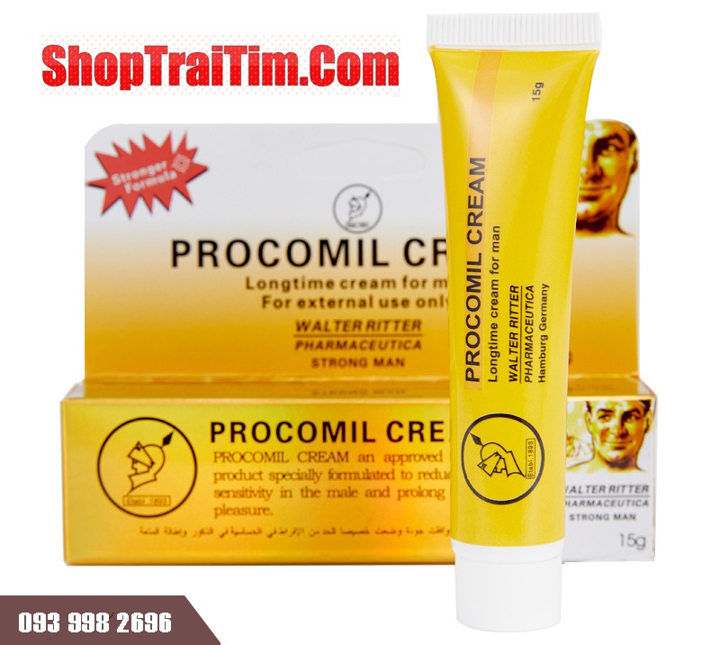gel kéo dài thời gian yêu procomil cream s2