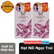 Bao Cao Su Jex Glamourous Butterfly Dot Made In Japan Hạt Ngọc Trai