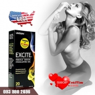 gel bôi trơn tăng khoái cảm excite đến từ mỹ