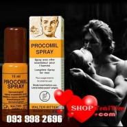 thuốc xịt trị xuất tinh sớm Procomil Spray
