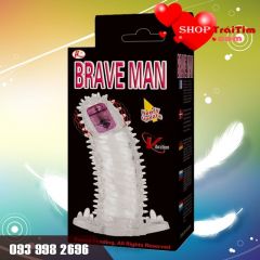 bao cao su đôn dên có gai brave man xuất xứ mỹ usa