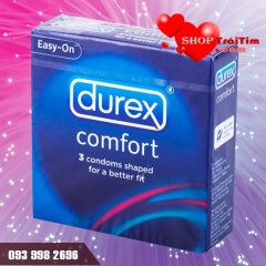 Bao Cao Su Durex Comfort Size Cỡ Lớn