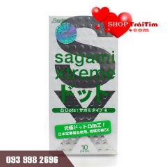 bao cao su gai siêu mỏng sagami Xtreme Dot