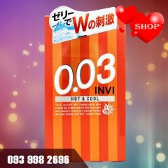 Bao cao su Jex 0.03 Innvi Hot & Cool 