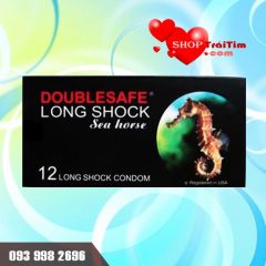 bao cao su kéo dài thời gian quan hệ Double Safe Longshock
