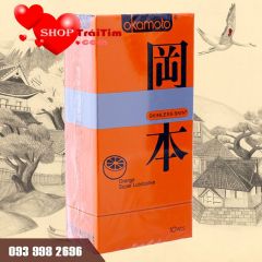 Bao Cao Su Okamoto Orange Hương Cam, Siêu Mỏng