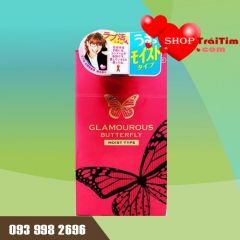 bao cao su siêu mỏng nhật bản Jex Glamourous Butterfly Moist Type
