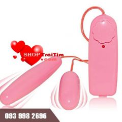đồ chơi tình dục trứng rung 2 đầu pink