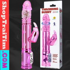 Dương Vật Giả Cao Cấp Throbbing Hot Bunny
