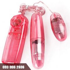 Sextoy giá rẻ trứng rung tình yêu 2 đầu