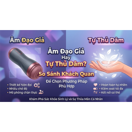 Âm Đạo Giả Hay Tự Thủ Dâm? So Sánh Khách Quan Để Chọn Phương Pháp Phù Hợp