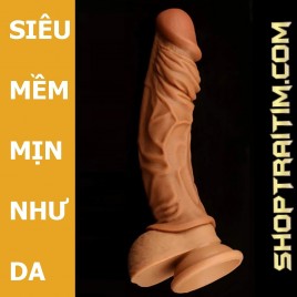 Bao Cao Su Đôn Dên Cao Cấp Siêu Mềm Mịn Như Da - Gân Nổi Cuộn Lớn, Thiết Kế Đẹp, Tăng Đến 5Cm