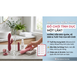 Bao Lâu Nên Thay Đồ Chơi Tình Dục Một Lần?