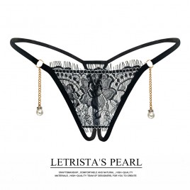 Quần lót ren nữ dây đôi cao cấp – Họa tiết hoa tinh tế