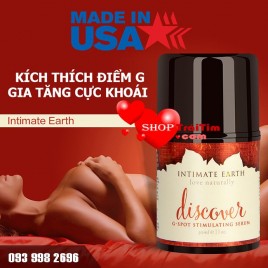Gel Bôi Trơn Cao Cấp Intimate Earth Discover G-Spot Kích Thích Điểm G - Đốt Cháy Đam Mê Cho Nàng Thêm Hưng Phấn