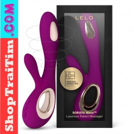 Máy Mát Xa Dương Vật Giả Cao Cấp Sang Trọng Lelo SORAYA Wave™ 