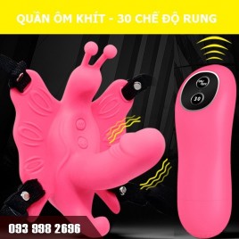 Quần Chip Rung Pretylove - Thiết Kế Bướm Hồng, 30 Chế Độ Rung, Điều Khiển Từ Xa
