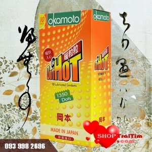 Bao cao su Okamoto Hot Dot 