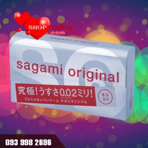 Bao Cao Su Sagami Original 0.02 Quick siêu mỏng